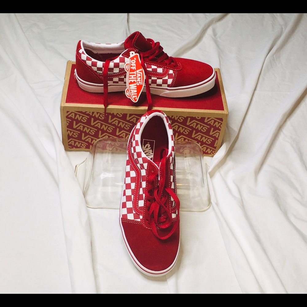 Vans old school checkerboard